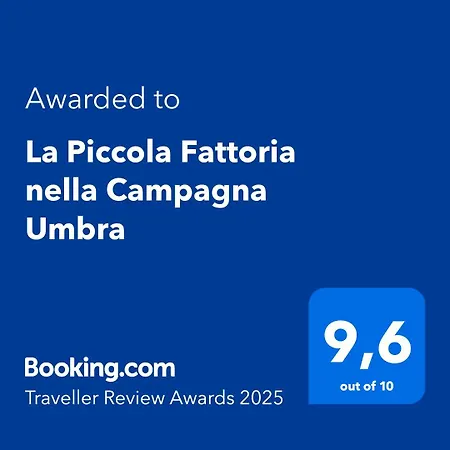 아파트 La Piccola Fattoria Nella Campagna Umbra